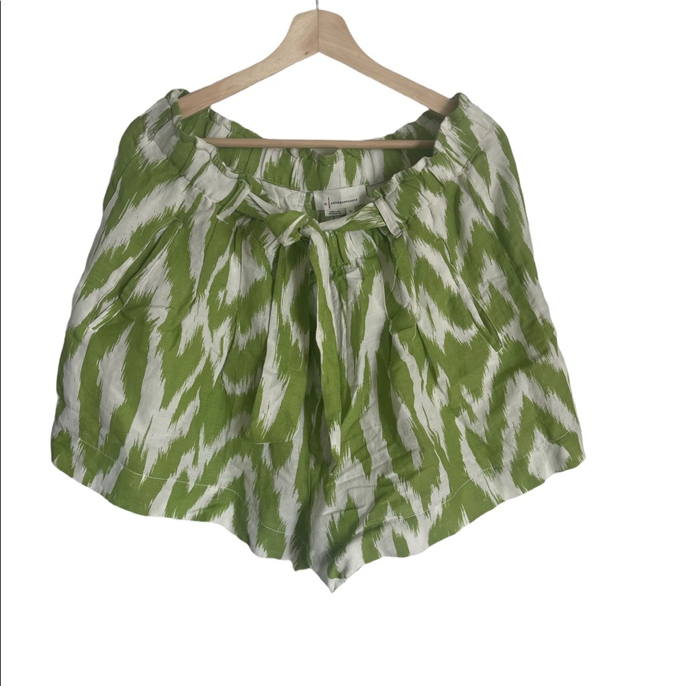 NWT Anthropologie linen blend shorts - Picture 3 of 4